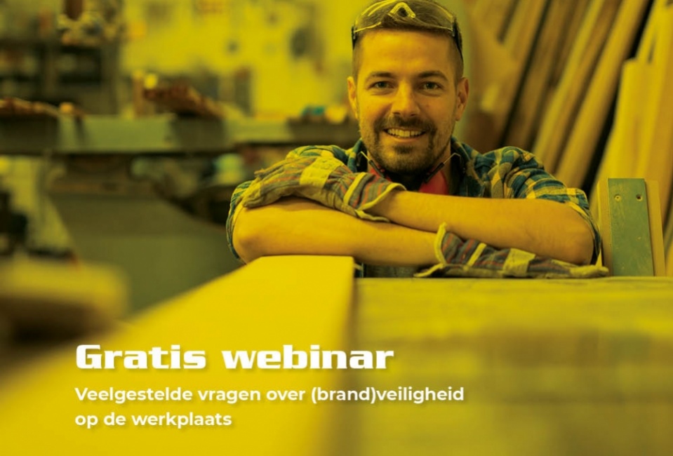 Gratis online workshop: Brandrisico’s in de werkplaats van de houtindustrie